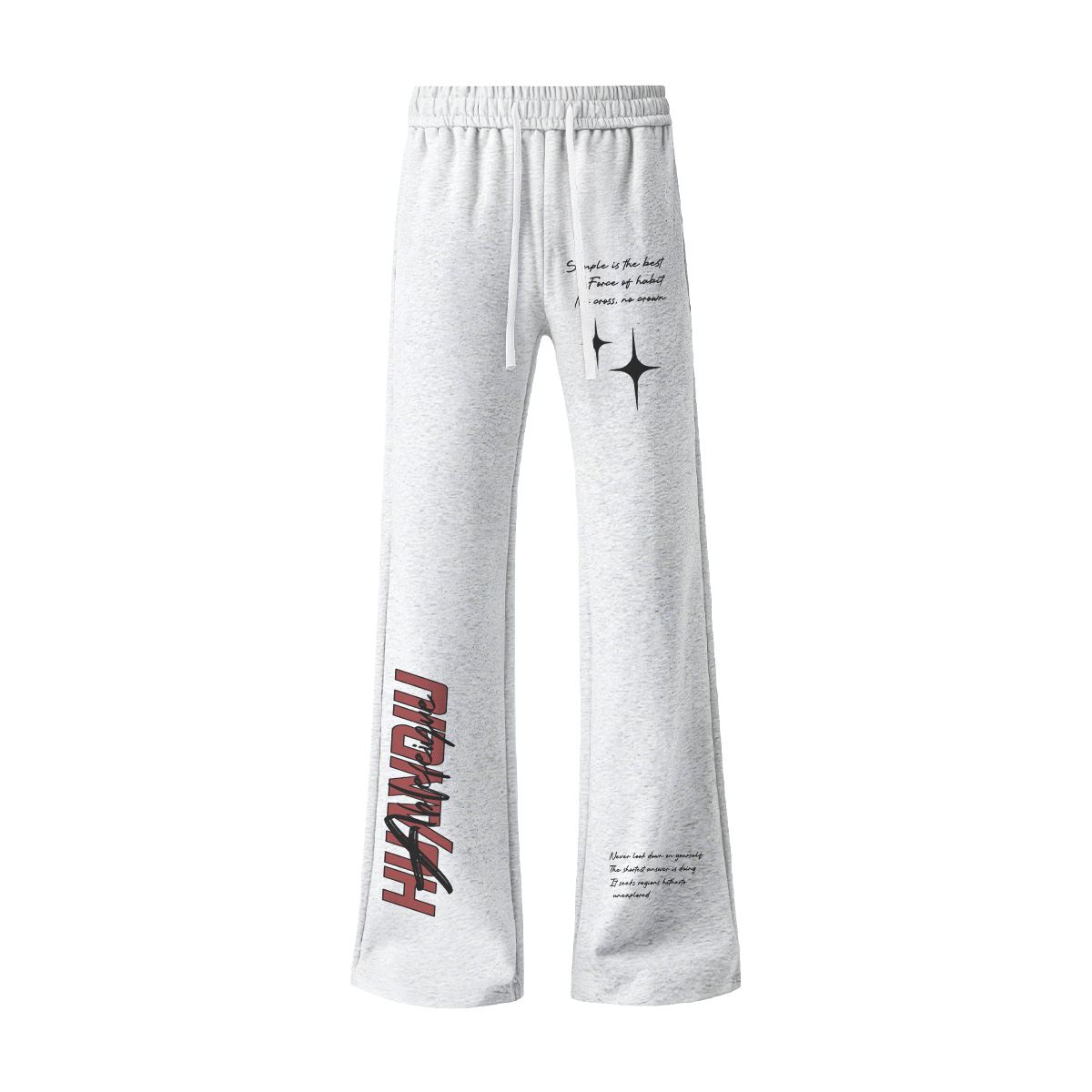 Повседневные брюки Unisex Moderate Scimitar HUANQIU, белый heather серый
Повседневные брюки Unisex Moderate Scimitar HUANQIU, белый heather серый