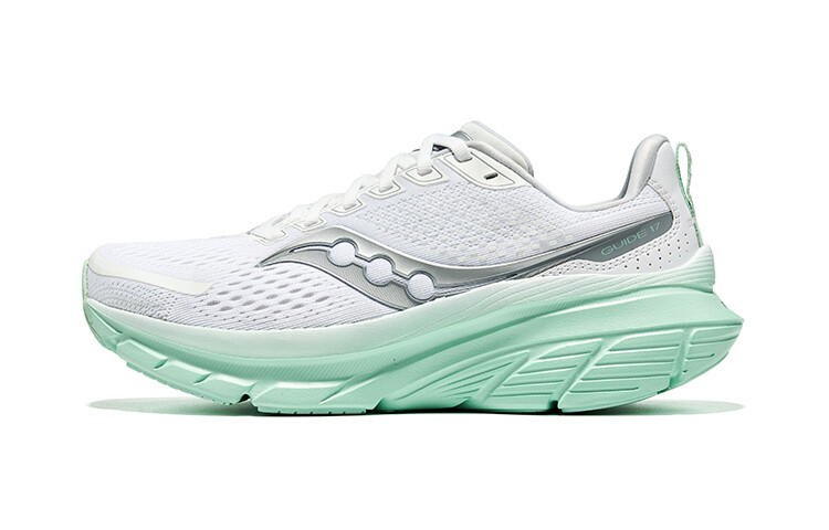 Кроссовки saucony Women's Guide 17 'White Jade', белый/светло-зеленый
Кроссовки saucony Women's Guide 17 'White Jade', белый/светло-зеленый
