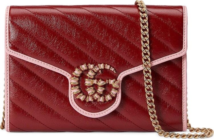 Сумка Gucci GG Marmont Mini Chain Bag Dark Red/Pastel Pink, Красный, Сумка Gucci GG Marmont Mini Chain Bag Dark Red/Pastel Pink
Сумка Gucci GG Marmont Mini Chain Bag Dark Red/Pastel Pink, Красный, Сумка Gucci GG Marmont Mini Chain Bag Dark Red/Pastel Pink