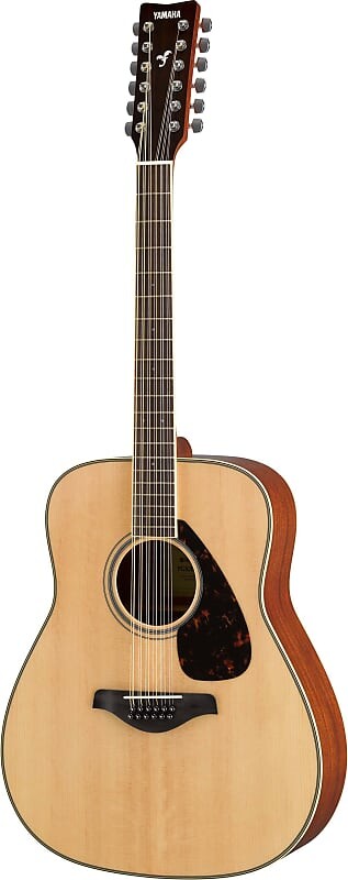 Yamaha FG820 12 Solid Top Acoustic 12-струнная гитара из красного дерева Нижняя дека и обечайки Натуральный FG820-12
Yamaha FG820 12 Solid Top Acoustic 12-струнная гитара из красного дерева Нижняя дека и обечайки Натуральный FG820-12