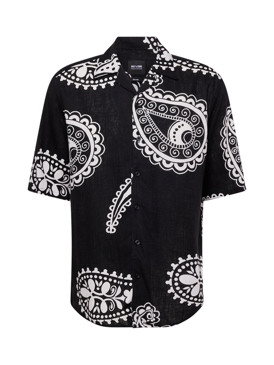 Рубашка на пуговицах Comfort fit Only & Sons ONSAustin, черный
Рубашка на пуговицах Comfort fit Only & Sons ONSAustin, черный