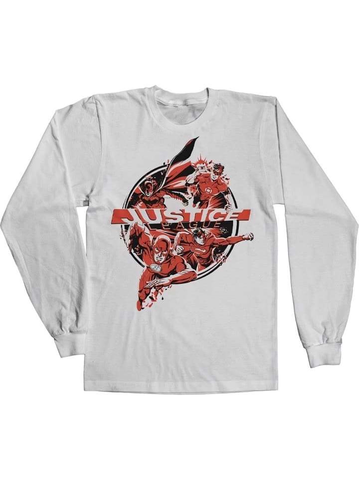 Рубашка с длинным рукавом Justice League, белый
Рубашка с длинным рукавом Justice League, белый