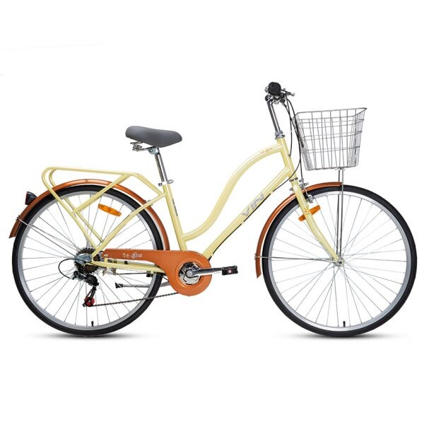 Туристический уличный велосипед Vinbike Eva, бежевый
Туристический уличный велосипед Vinbike Eva, бежевый