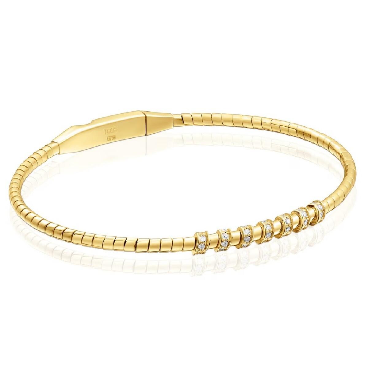 Браслет Tous Tous Basics, золото/бриллианты
Браслет Tous Tous Basics, золото/бриллианты