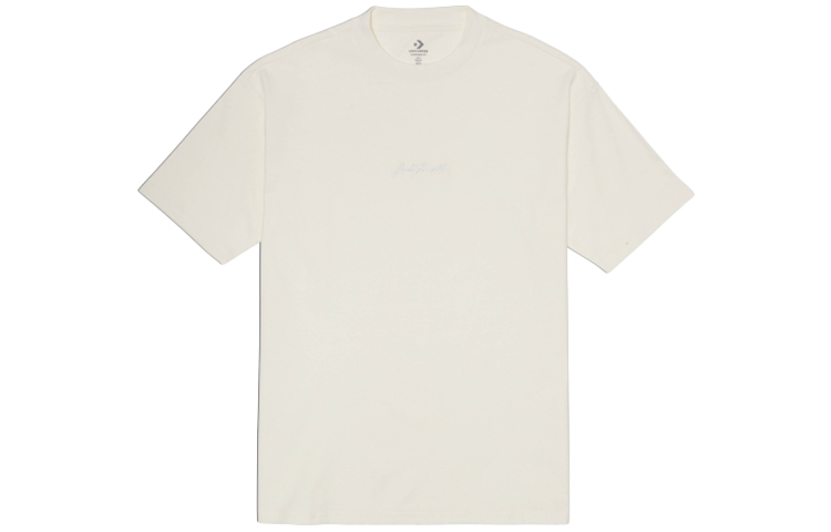 Футболка унисекс с рукавом дроп-шиплоу цвета экрю Converse
Футболка унисекс с рукавом дроп-шиплоу цвета экрю Converse