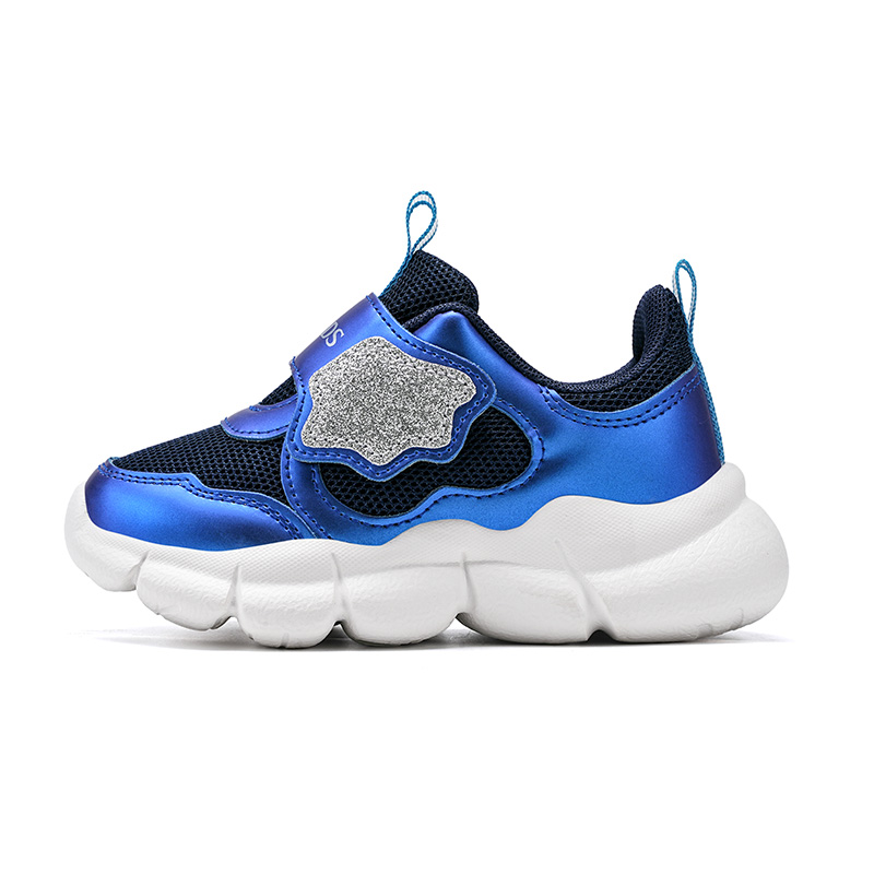 Детские кроссовки с низким верхом, устойчивые к ударам, износостойкие и дышащие CAMKIDS, синий 
Детские кроссовки с низким верхом, устойчивые к ударам, износостойкие и дышащие CAMKIDS, синий