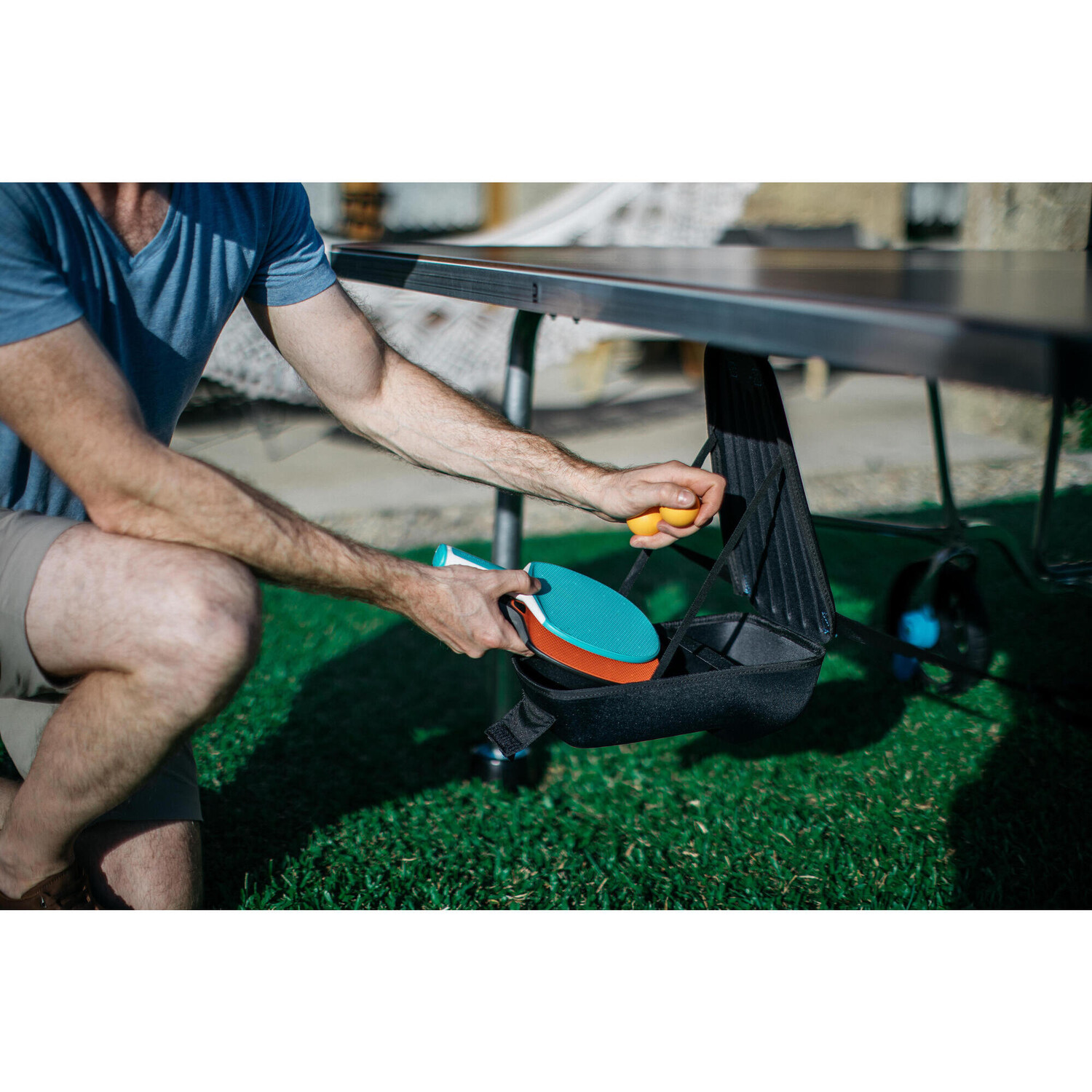 Чехол для ракетки съемный для стола для настольного тенниса черный PONGORI
Чехол для ракетки съемный для стола для настольного тенниса черный PONGORI