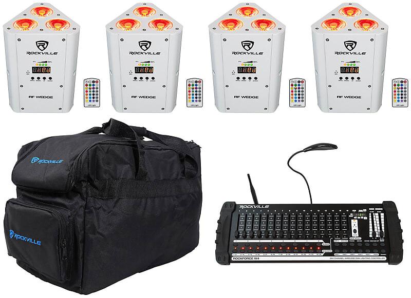 Комплект Rockville RF WEDGE WHITE RGBWA + UV Wireless DMX Lights + 384 Ch, Контроллер + Сумки RF WEDGE WHITE + Rockforce W4 + RLB30
Комплект Rockville RF WEDGE WHITE RGBWA + UV Wireless DMX Lights + 384 Ch, Контроллер + Сумки RF WEDGE WHITE + Rockforce W4 + RLB30