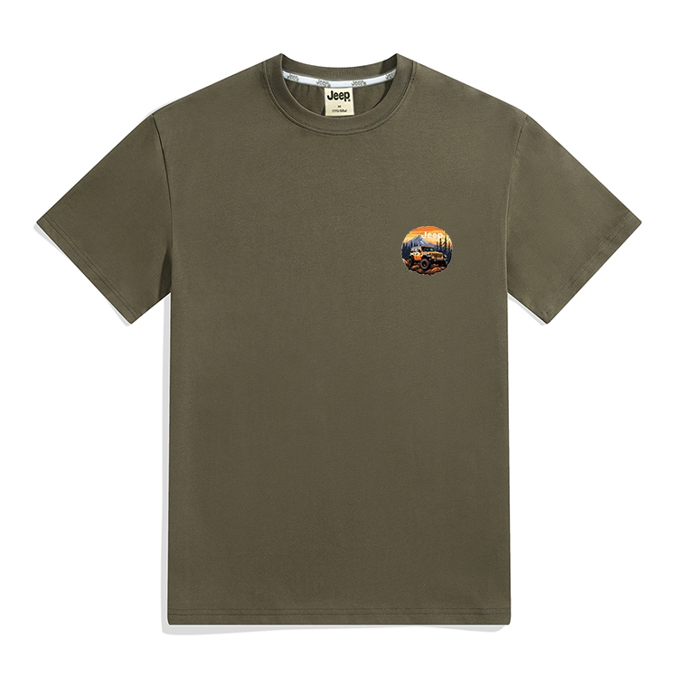 Футболка Unisex Crew Neck Straight Fit Jeep, army зеленый
Футболка Unisex Crew Neck Straight Fit Jeep, army зеленый