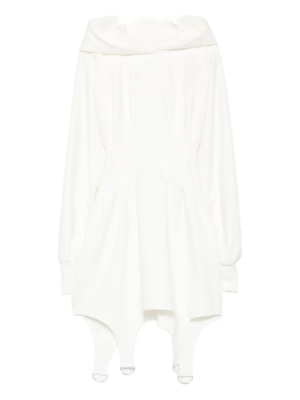 Платье с капюшоном и застежкой на талии HAMZA, белый
Платье с капюшоном и застежкой на талии HAMZA, белый