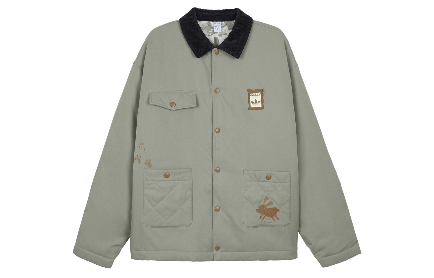 Стеганая куртка Melting Sadness X Clover Rabbit Hole для мужчин, земляной коричневый цвет Adidas Originals, коричневый
Стеганая куртка Melting Sadness X Clover Rabbit Hole для мужчин, земляной коричневый цвет Adidas Originals, коричневый