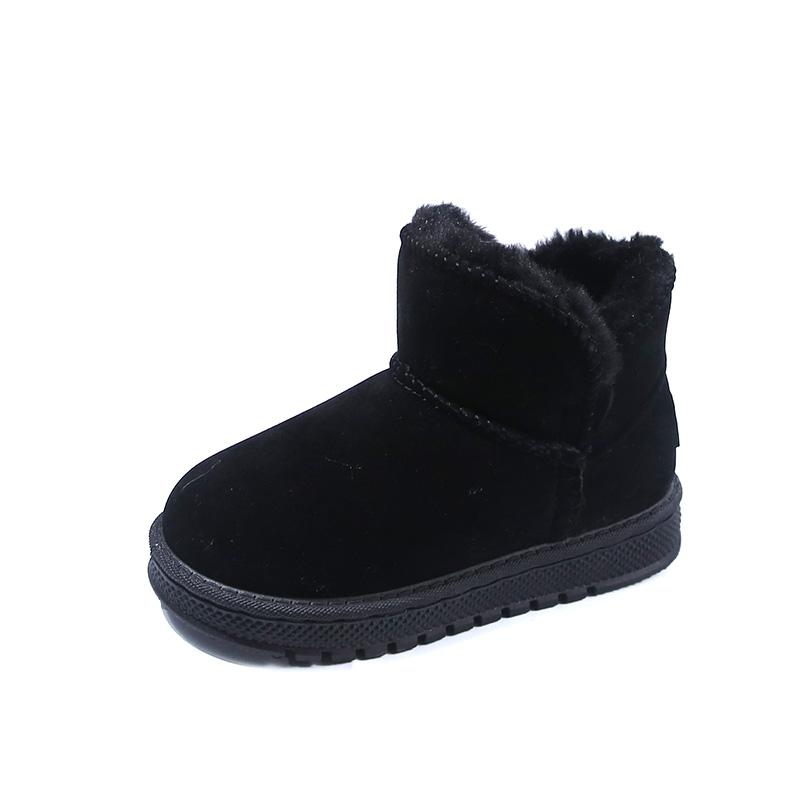 Противоскользящие и износостойкие теплые детские ботинки Wooden Rabbit, черный
Противоскользящие и износостойкие теплые детские ботинки Wooden Rabbit, черный