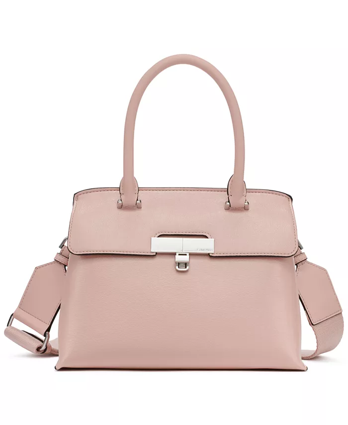 Бекки Сумка кросс-боди с поворотным замком и съемным ремнем Calvin Klein, розовый
Бекки Сумка кросс-боди с поворотным замком и съемным ремнем Calvin Klein, розовый