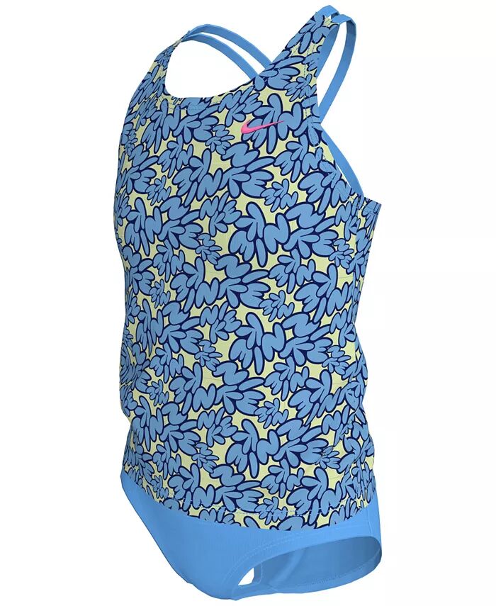 Купальник танкини с паучьей спиной для больших девочек, комплект из 2 предметов Nike, синий
Купальник танкини с паучьей спиной для больших девочек, комплект из 2 предметов Nike, синий