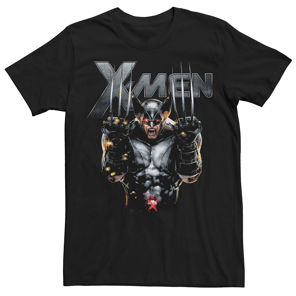 Мужская цельнометаллическая футболка с изображением бритвенной кромки Marvel X-Men Wolverine, черный
Мужская цельнометаллическая футболка с изображением бритвенной кромки Marvel X-Men Wolverine, черный