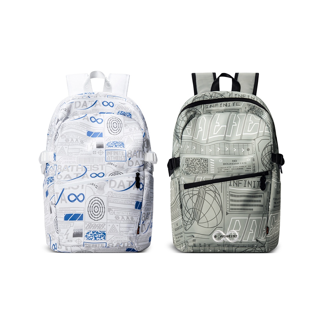 8atheist Полиэстеровый рюкзак унисекс звездчатый белый, Style 3
8atheist Полиэстеровый рюкзак унисекс звездчатый белый, Style 3
