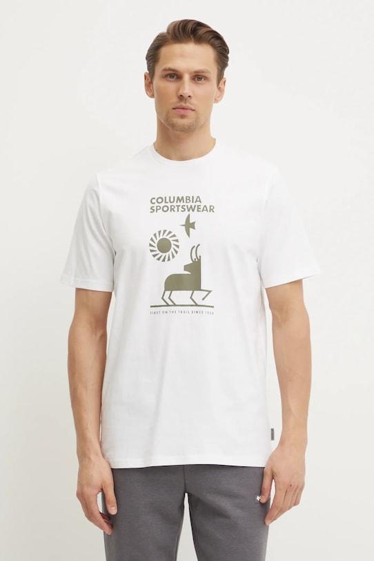 Хлопковая футболка Columbia, бежевый
Хлопковая футболка Columbia, бежевый