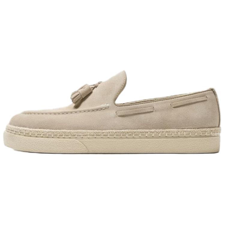 ZARA Туфли-лодочки мужские бежево-желтые
ZARA Туфли-лодочки мужские бежево-желтые