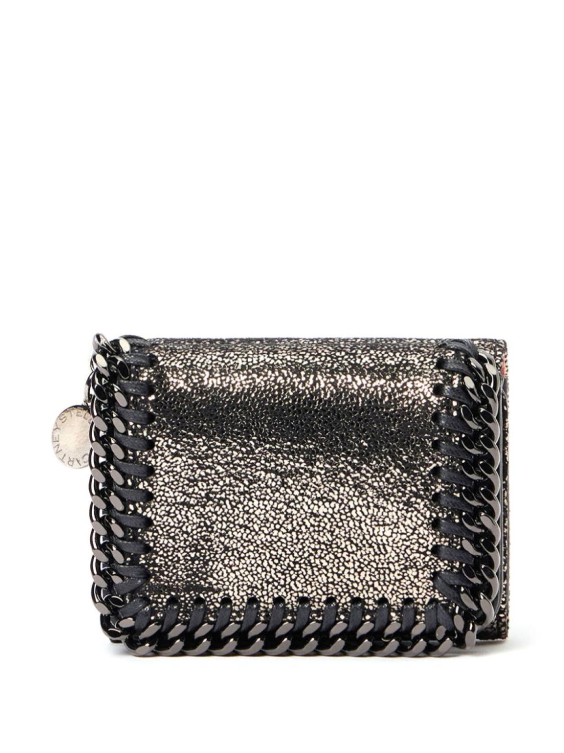 Stella McCartney Falabella тройной кошелек, черный
Stella McCartney Falabella тройной кошелек, черный
