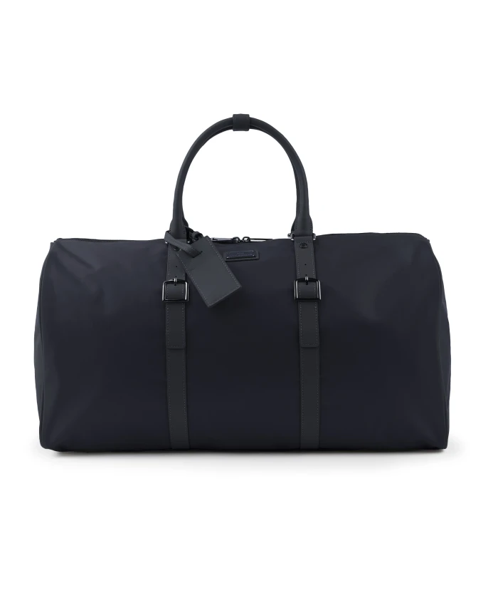 Нейлоновая дорожная сумка с кожаной отделкой Paul & Shark, синий
Нейлоновая дорожная сумка с кожаной отделкой Paul & Shark, синий