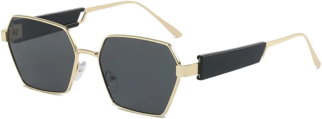 Солнцезащитные очки с защитой от УФ-излучения UV400 | Золотистая маленькая оправа | Линзы конфетных цветов для занятий спортом на открытом воздухе и вождения DSVIGF, Golden Gray
Солнцезащитные очки с защитой от УФ-излучения UV400 | Золотистая маленькая оправа | Линзы конфетных цветов для занятий спортом на открытом воздухе и вождения DSVIGF, Golden Gray