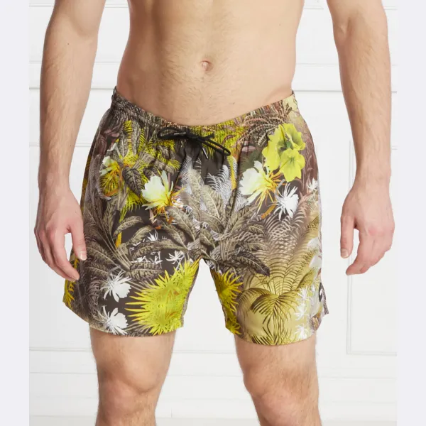 Шорты свободного кроя в стиле пираньи Boss, зеленый
Шорты свободного кроя в стиле пираньи Boss, зеленый