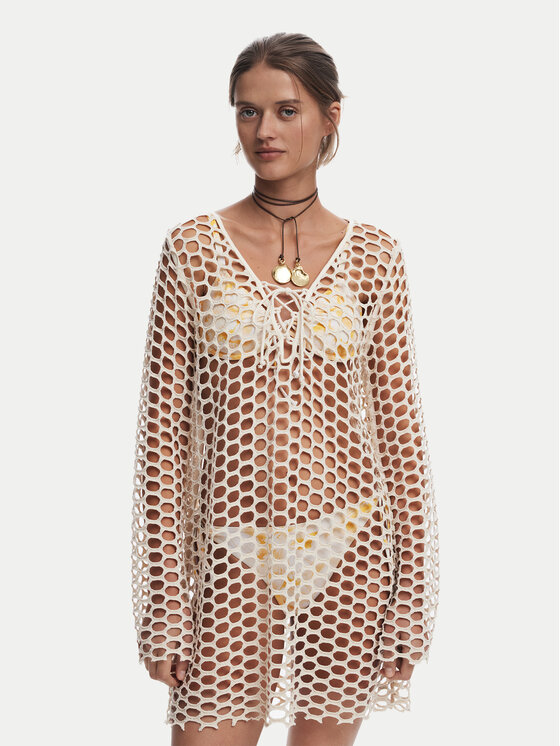 Пляжное платье стандартного кроя Flow 25SWMK22 Desigual, бежевый
Пляжное платье стандартного кроя Flow 25SWMK22 Desigual, бежевый