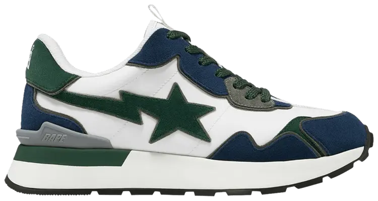 Кроссовки BAPE Roadsta Express #2 'Green Navy', синий
Кроссовки BAPE Roadsta Express #2 'Green Navy', синий