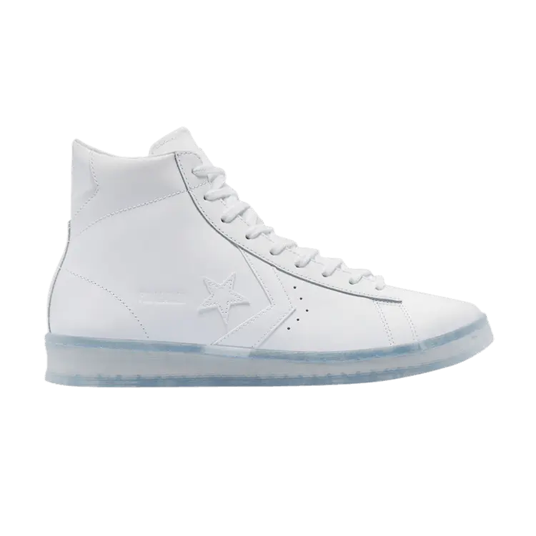 Кроссовки Converse Pro Leather High 'Black Ice - White Clear', белый
Кроссовки Converse Pro Leather High 'Black Ice - White Clear', белый