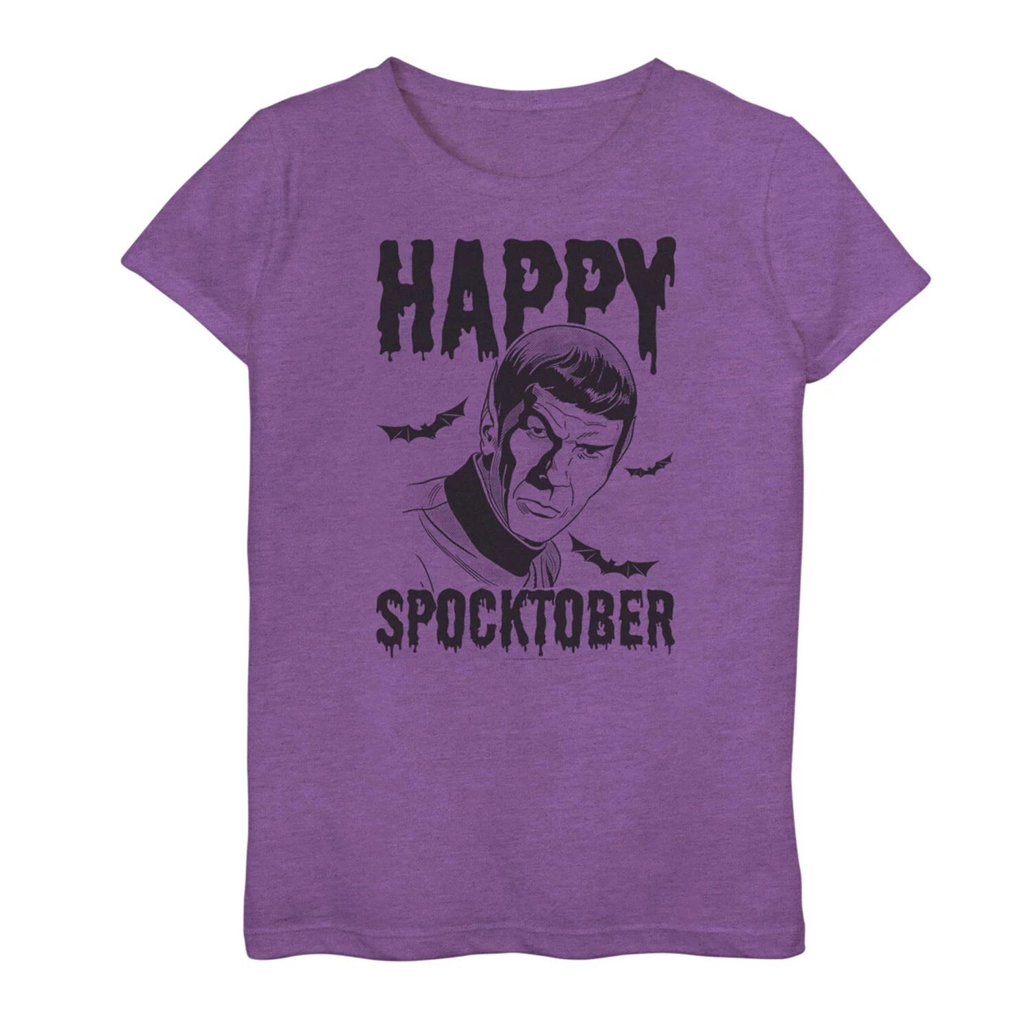 Футболка с рисунком «Happy Spocktober» для девочек 7–16 лет «Звездный путь» Licensed Character
Футболка с рисунком «Happy Spocktober» для девочек 7–16 лет «Звездный путь» Licensed Character