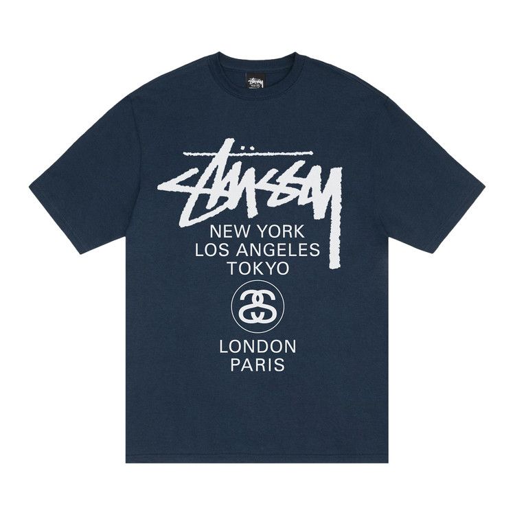 Футболка Stussy World Tour Tee, Navy
Футболка Stussy World Tour Tee, Navy