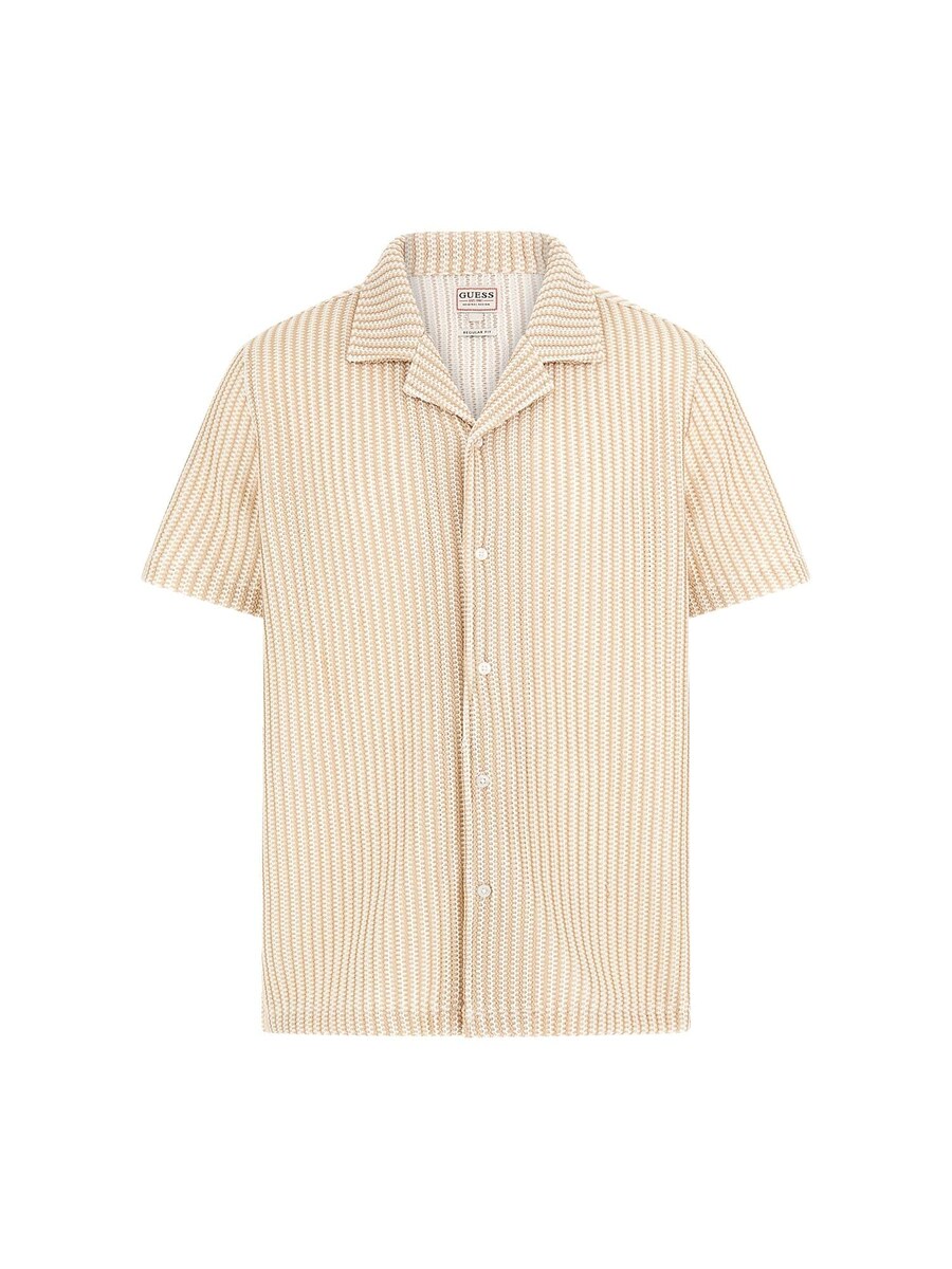 Рубашка на пуговицах классического кроя GUESS, цвет Beige/Ecru
Рубашка на пуговицах классического кроя GUESS, цвет Beige/Ecru