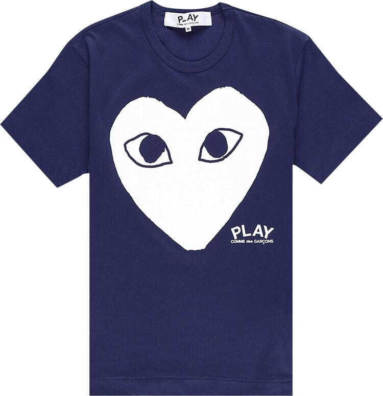 Футболка Comme des Garçons PLAY Printed Heart Logo T-Shirt 'Navy', синий
Футболка Comme des Garçons PLAY Printed Heart Logo T-Shirt 'Navy', синий