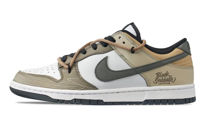 Кастомизированные кроссовки Nike Dunk Skateboarding Men Low-top, белый/коричневый
Кастомизированные кроссовки Nike Dunk Skateboarding Men Low-top, белый/коричневый