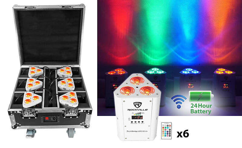 Светодиод Rockville RockWedge PACKAGE WHITE Беспроводные фонари DMX с питанием от батарей + чехол RockWedge PACKAGE WHITE BAT
Светодиод Rockville RockWedge PACKAGE WHITE Беспроводные фонари DMX с питанием от батарей + чехол RockWedge PACKAGE WHITE BAT