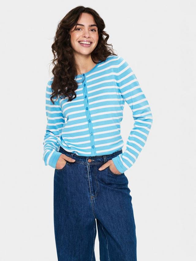 Приталенный кардиган mila в полоску Saint Tropez, цвет Ethereal Blue
Приталенный кардиган mila в полоску Saint Tropez, цвет Ethereal Blue