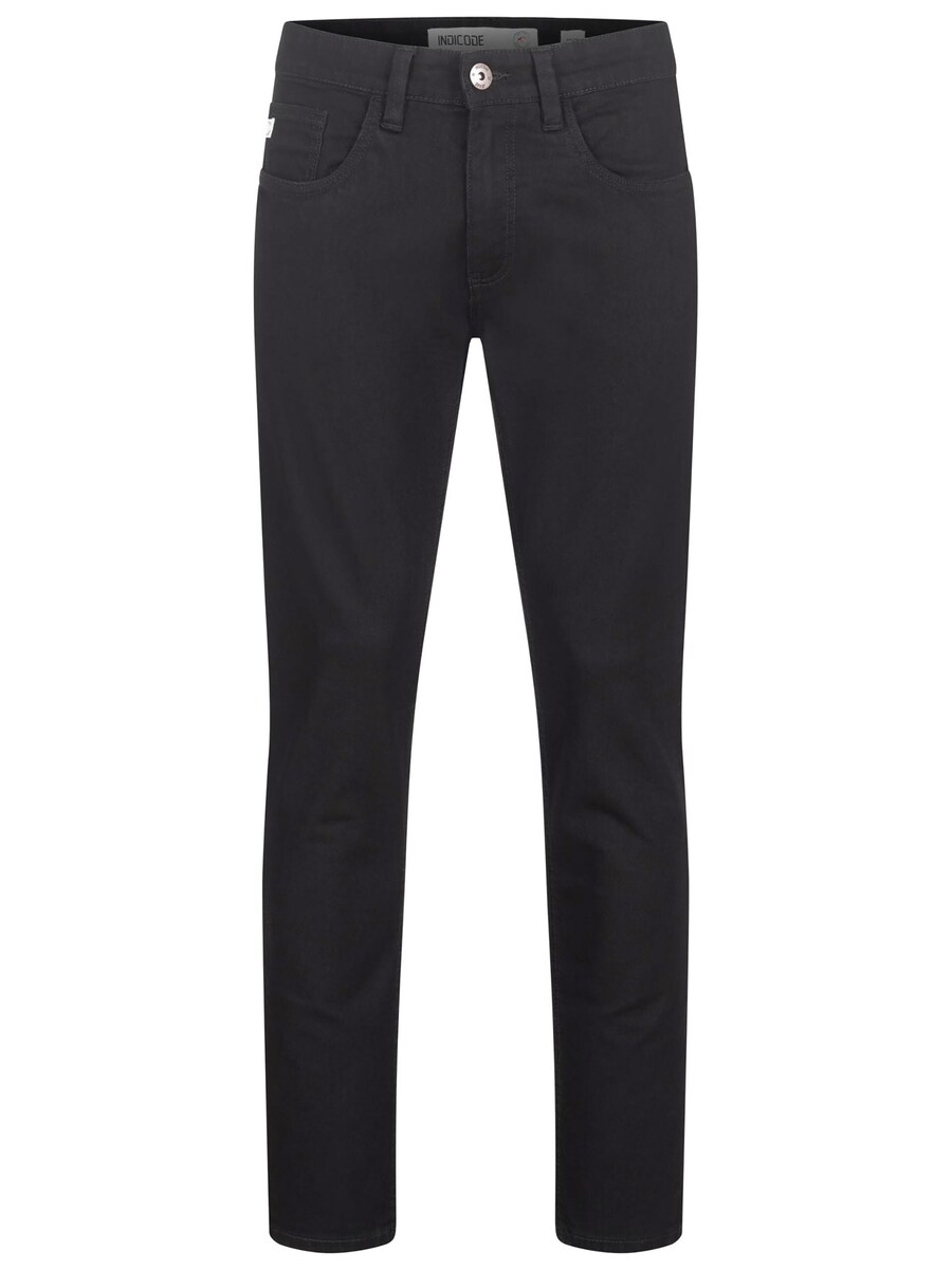 Обычные джинсы INDICODE, черный 
Обычные джинсы INDICODE, черный