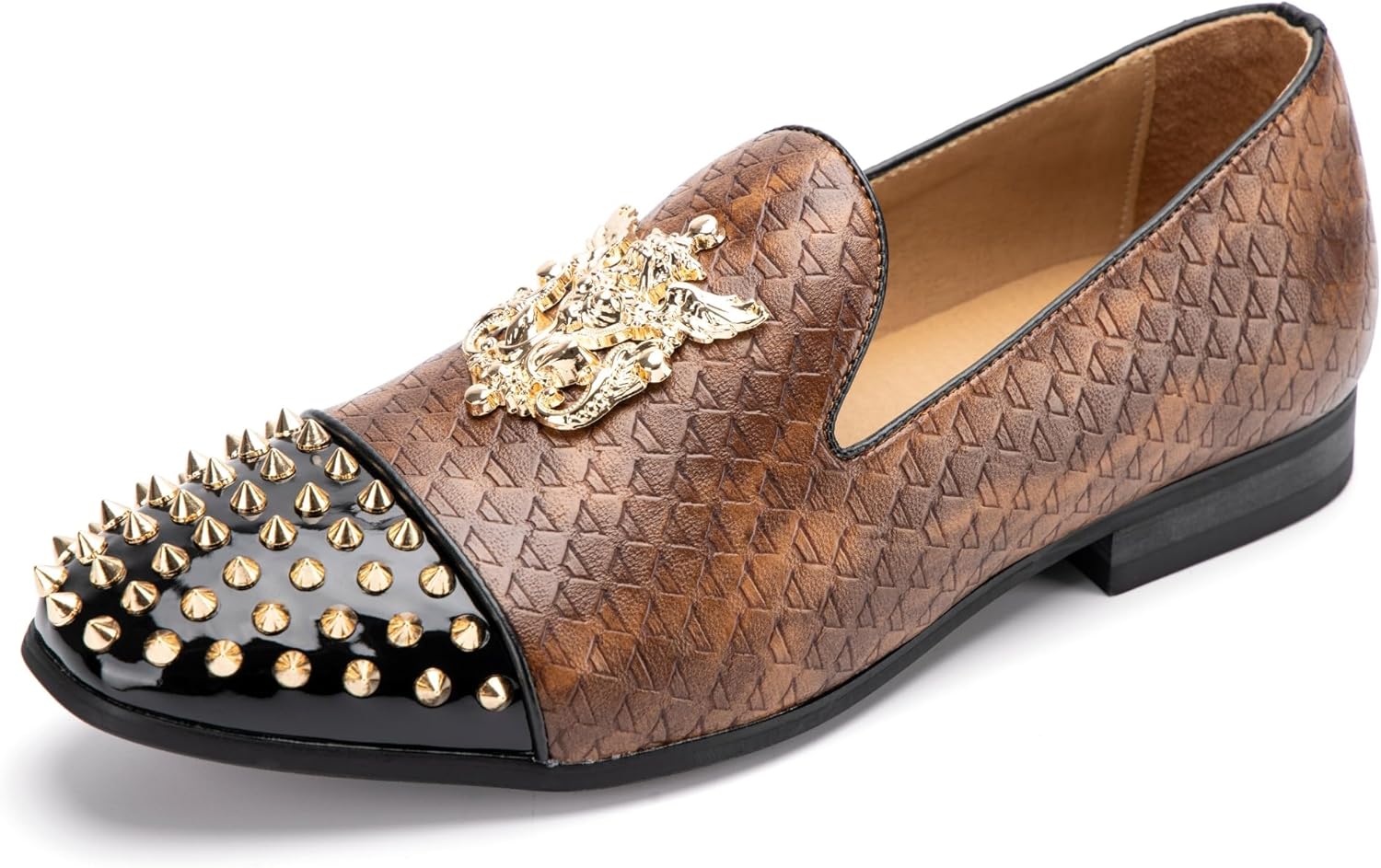 Мужские бархатные лоферы Meijiana с металлическими украшениями, праздничные роскошные лоферы, Brown-17
Мужские бархатные лоферы Meijiana с металлическими украшениями, праздничные роскошные лоферы, Brown-17