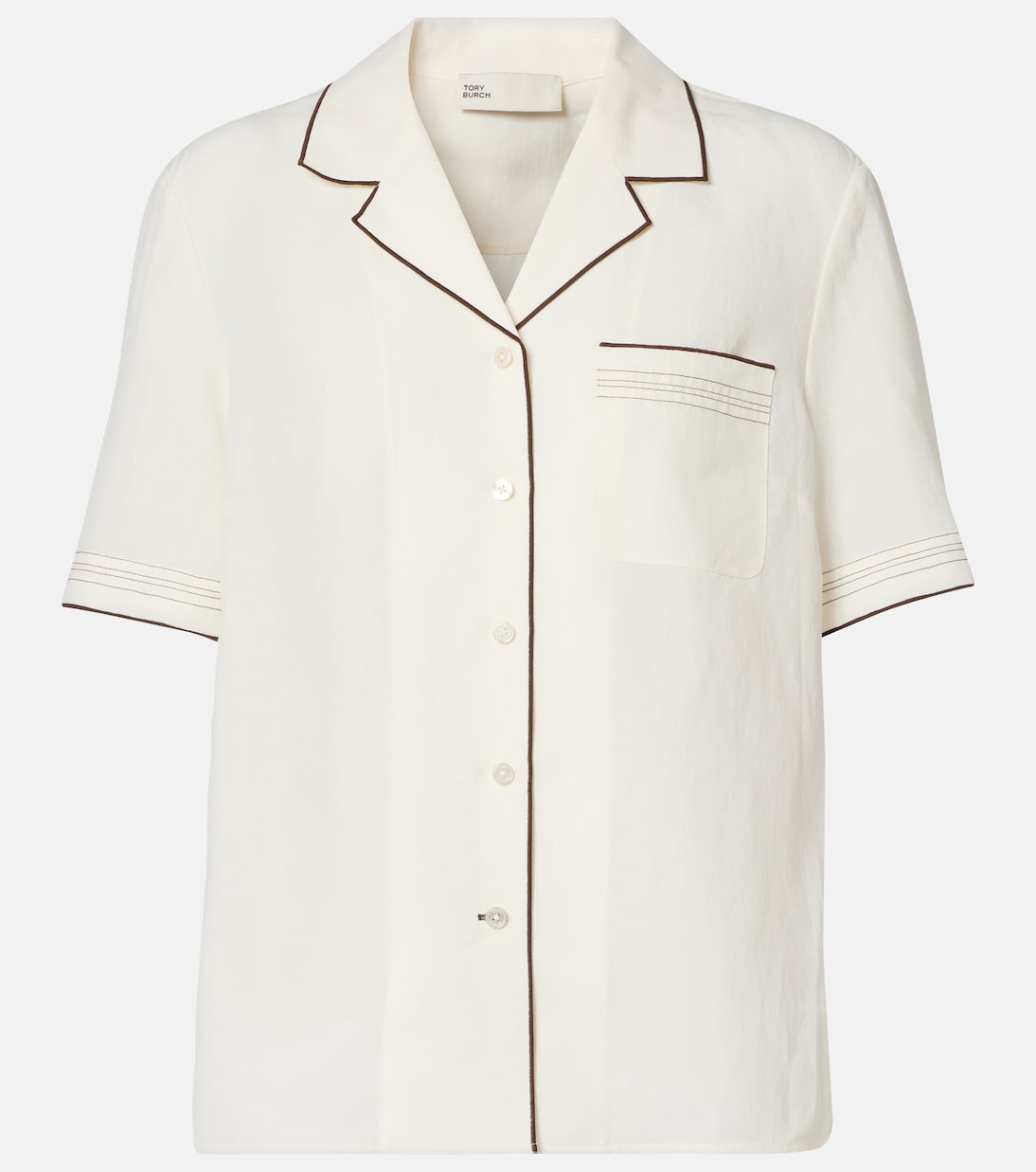 Короткий рукав Tory Burch, белый
Короткий рукав Tory Burch, белый