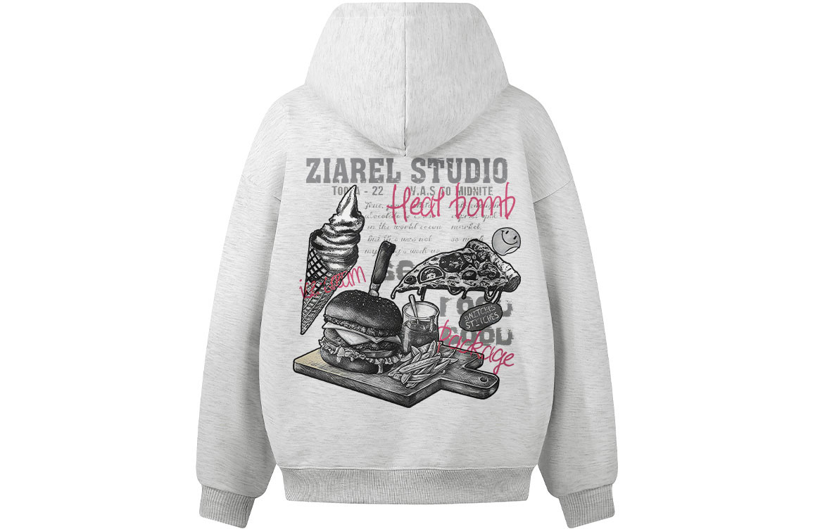 Толстовка Unisex Hooded Moderate Heavyweight ZIAREL, белый heather серый
Толстовка Unisex Hooded Moderate Heavyweight ZIAREL, белый heather серый