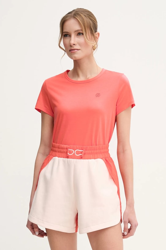 Хлопковая футболка Boss, розовый
Хлопковая футболка Boss, розовый