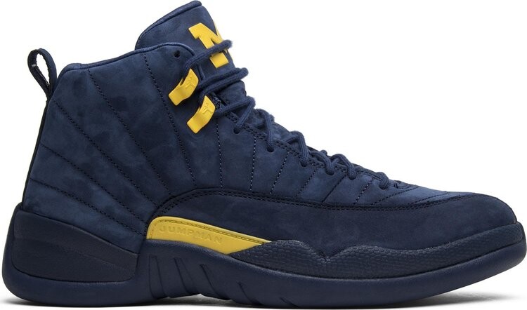 Кроссовки Air Jordan 12 Retro Michigan, синий
Кроссовки Air Jordan 12 Retro Michigan, синий