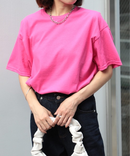 Футболка с коротким рукавом оверсайз из ультрахлопка GILDAN, розовый
Футболка с коротким рукавом оверсайз из ультрахлопка GILDAN, розовый