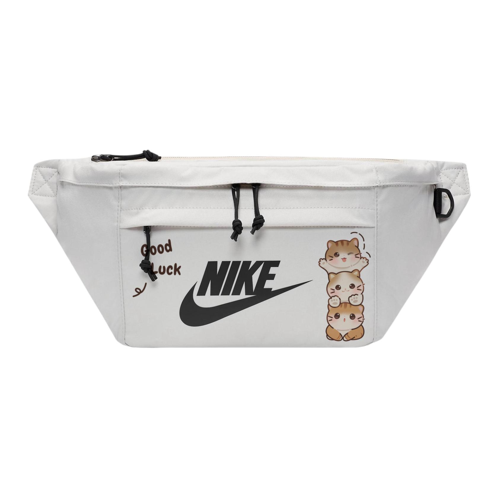 Nike Тканевая поясная сумка через плечо кроссбоди на плечо унисекс светло-бежевая, Cute Cat
Nike Тканевая поясная сумка через плечо кроссбоди на плечо унисекс светло-бежевая, Cute Cat