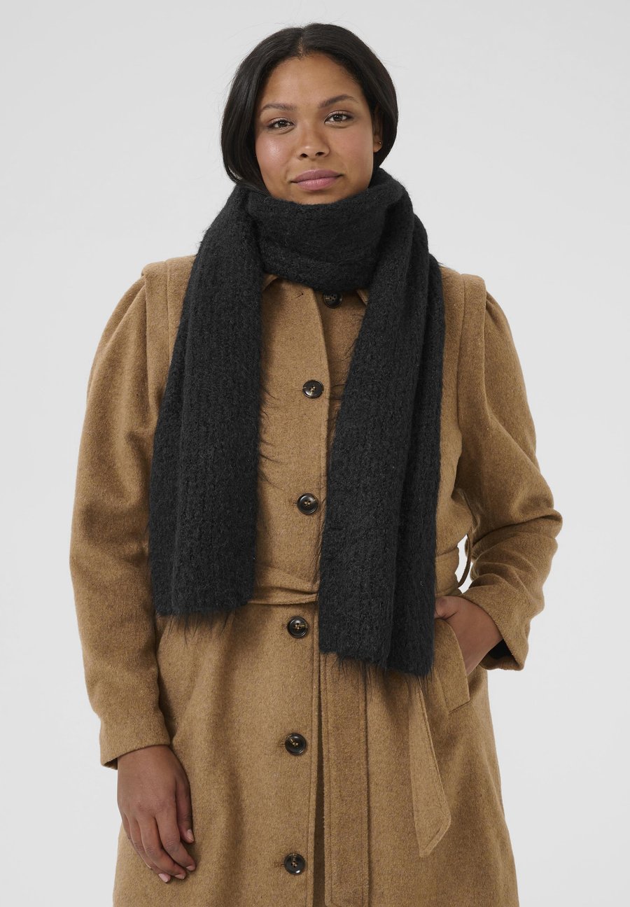 Шарф Kaffe Curve HELLA , Black Deep/Mottled Black
Шарф Kaffe Curve HELLA , Black Deep/Mottled Black