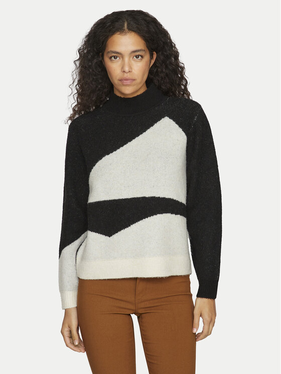 Свитер с высоким воротником обычного кроя Vila, черный
Свитер с высоким воротником обычного кроя Vila, черный