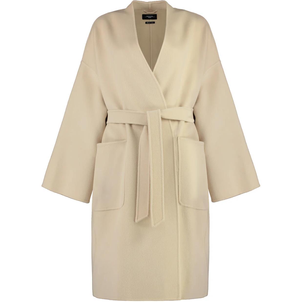 WEEKEND MaxMara Пальто с поясом и длинными рукавами Weekend Max Mara Eris, Beige
WEEKEND MaxMara Пальто с поясом и длинными рукавами Weekend Max Mara Eris, Beige