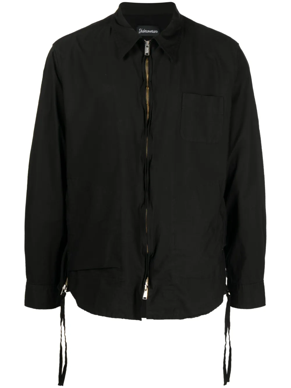 Легкая куртка на молнии Undercoverism, черный 
Легкая куртка на молнии Undercoverism, черный
