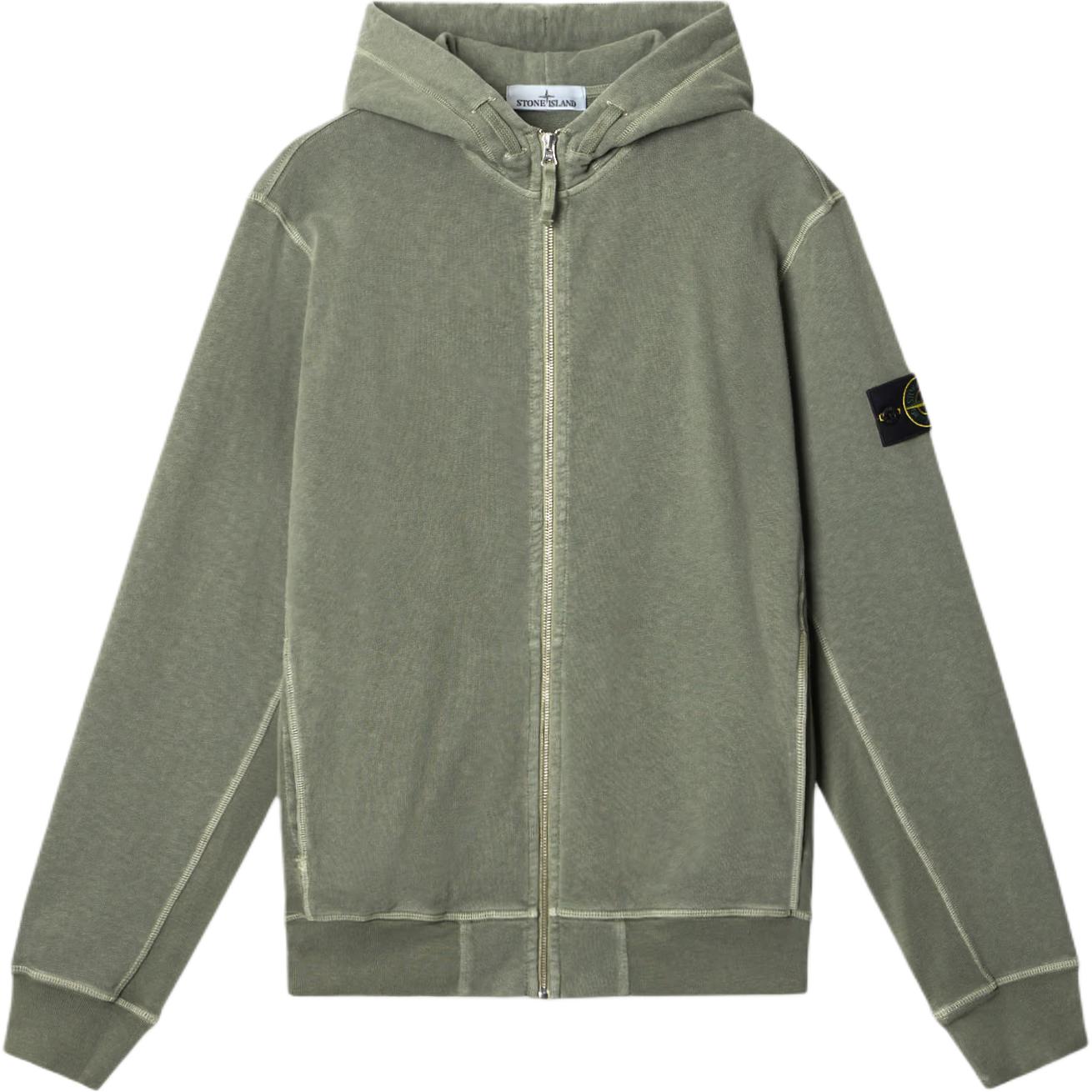 Куртка с капюшоном на молнии STONE ISLAND, musk зеленый
Куртка с капюшоном на молнии STONE ISLAND, musk зеленый