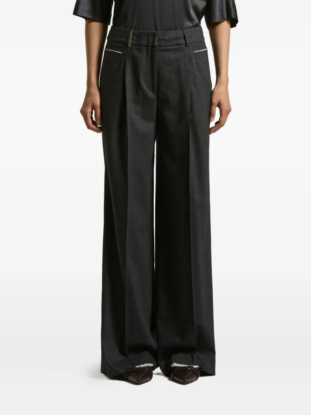 Брюки со складками Peserico, черный
Брюки со складками Peserico, черный